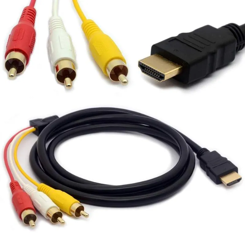 HDMI to 3RCA