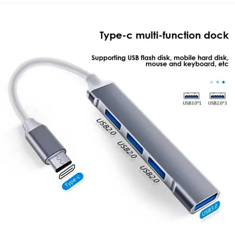  adaptateur type c * 4USB RAPID